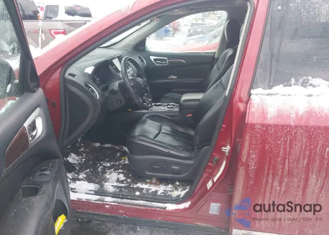 2015 Nissan Pathfinder Platinum z USA, uszkodzony, nr VIN 5N1AR2MM6FC617943